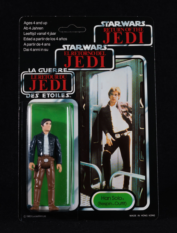Han Solo - Bespin Outfit  Return of The Jedi Tri Logo Card
